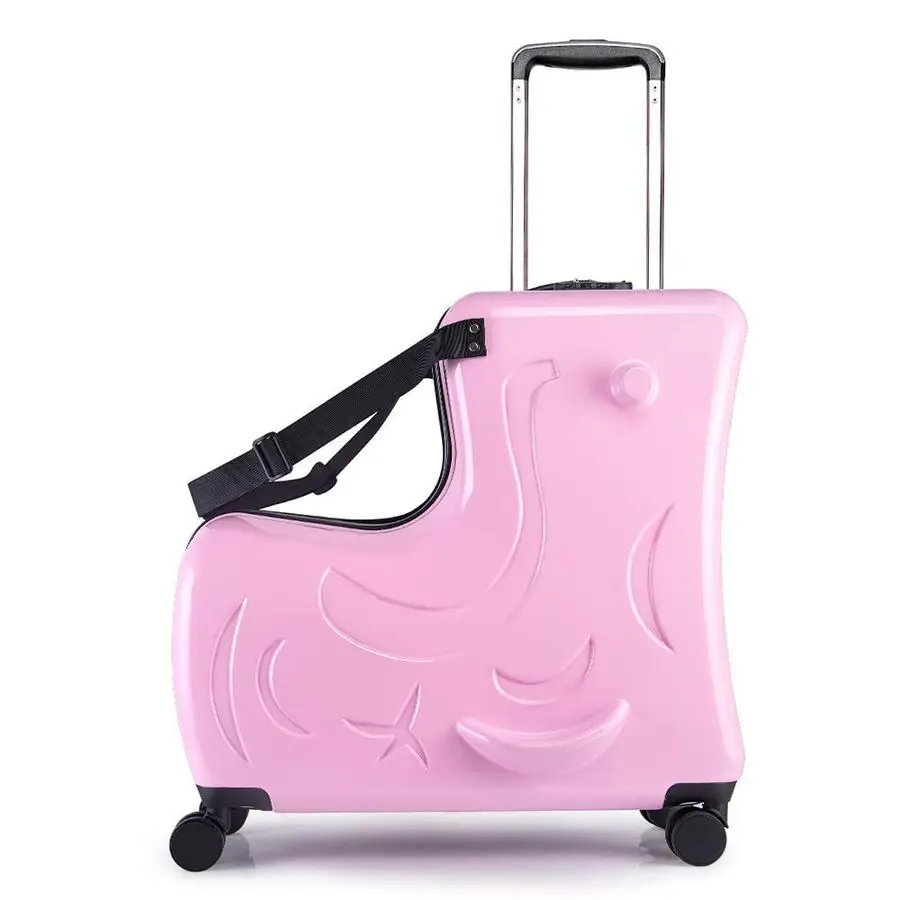 

Ride On Suitcase with Wheels, Scooter Luggage for Toddlers Travel, Durable Childrens Suitcase for Boys amp Girls Ages 215 Years