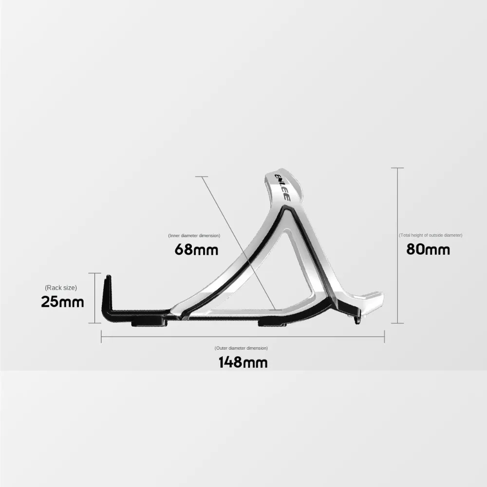 خفيفة دراجة زجاجة قفص دراجة زجاجة ماء حامل البولي كربونات حامل مشروبات المياه رف الدراجات زجاجة قوس دائم #5
