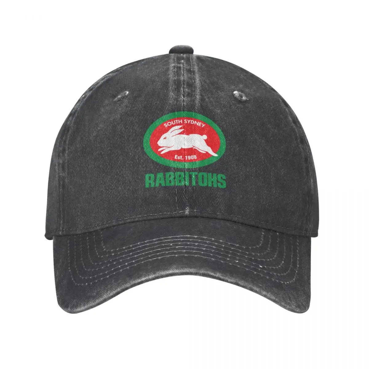 south-rabbitohs Cowboy Hat Snap Back Hat Uv Protection Solar Hat Mens Caps Women's