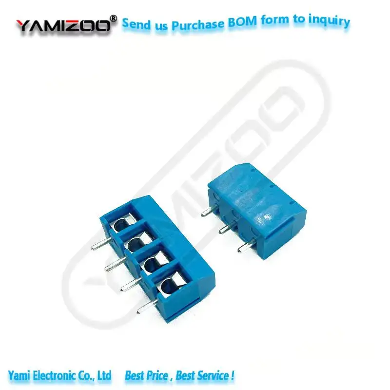 10 Stück Verdrahtungsklemmen MG KF301-5.0MM Pitch 2P 3P 4P, verbindbar, Kupfer, umweltfreundlich, Schraubtyp 300V/10A – Detail 4