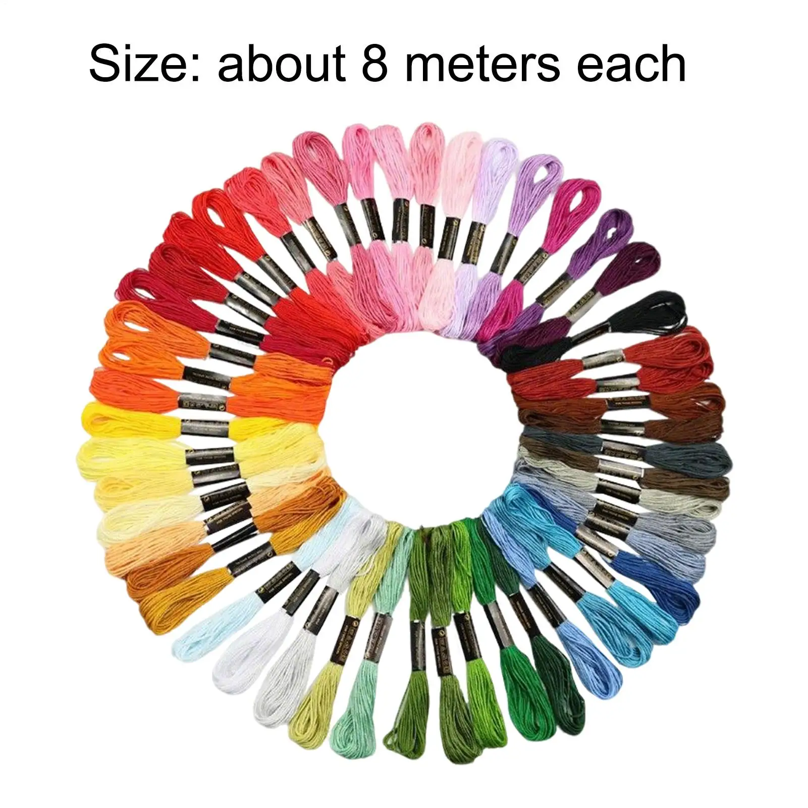 Embroidery Thread Embroidery Yarn Crafting Sewing Rainbow Arts String For Home Friendship Handsewing Kids Hand Beginners