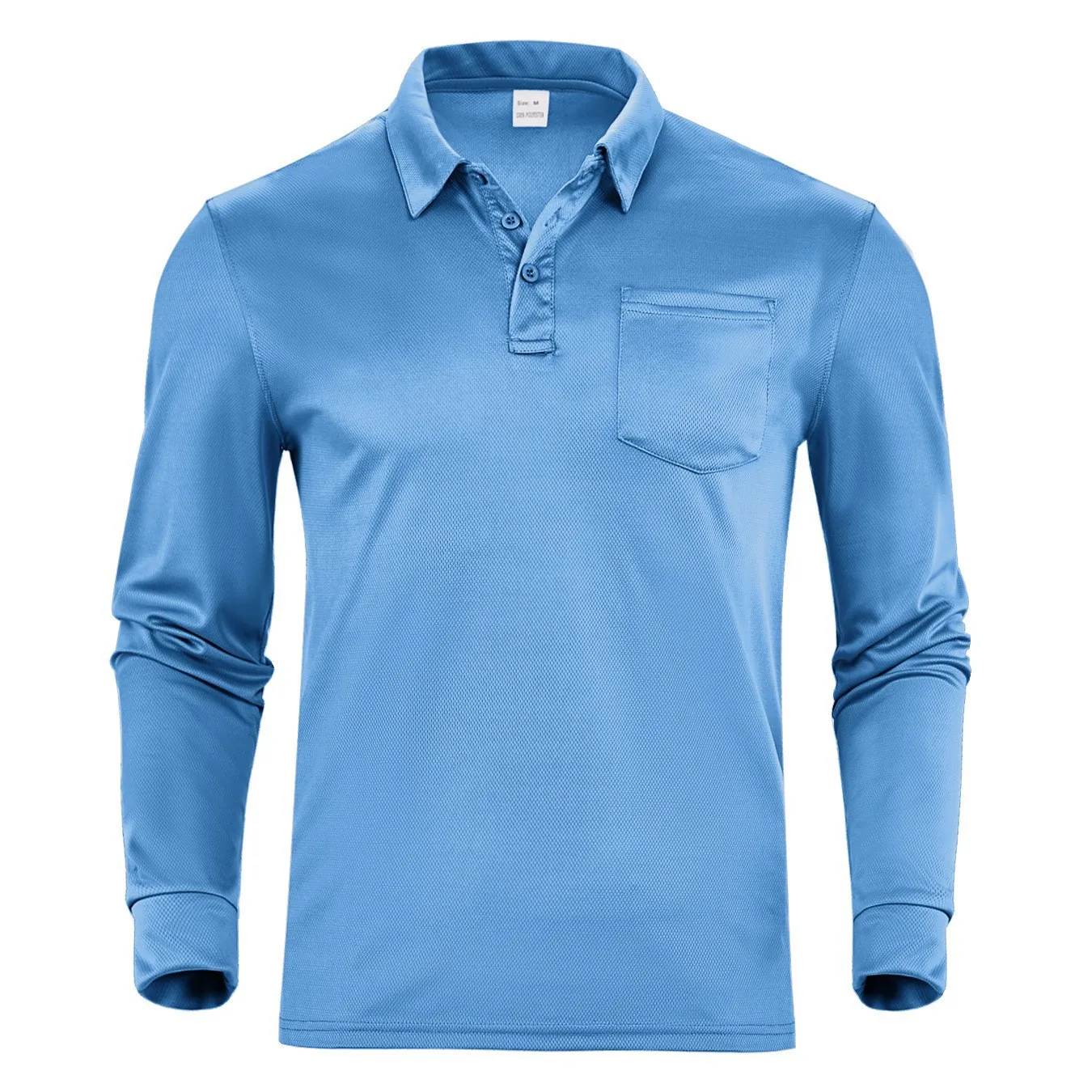 New Cross-border Boys Long-sleeved Loose Top Lapel-neck European and American Spring and Autumn Outdoor Polo Shirt Cw83230