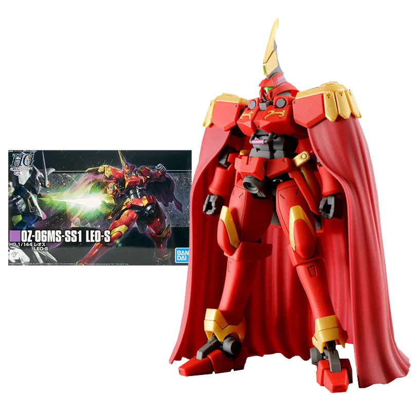 

Bandai Gundam Model Kit Anime Figure PB Limited HG 1/144 OZ-06MS-SS1 LEO-S Genuine Gunpla Anime Action Figure Toys for Children