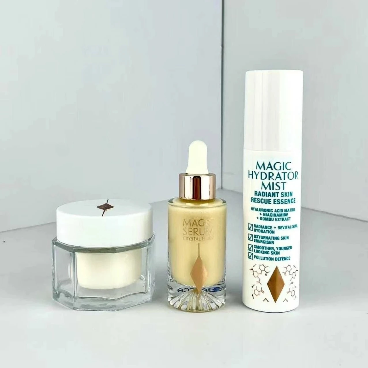 Makeup Tool Kits Magic Collection: Cream + Serum + Mist for Radiant Skin