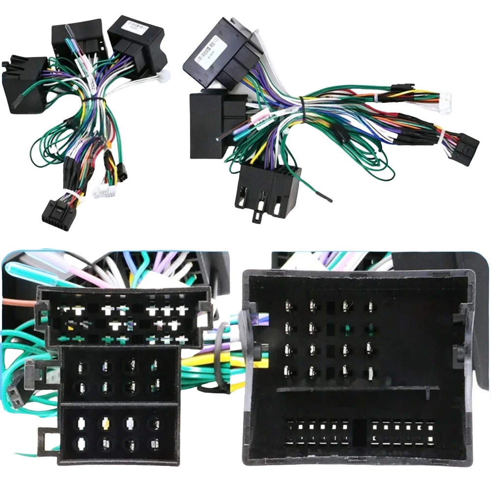 CANbus Box Adaptor Decoder For Benz B200 W169 W245 W164 R-Class W220 W203 C209 Vito SLK With 16Pin Power Wiring Harness Cable