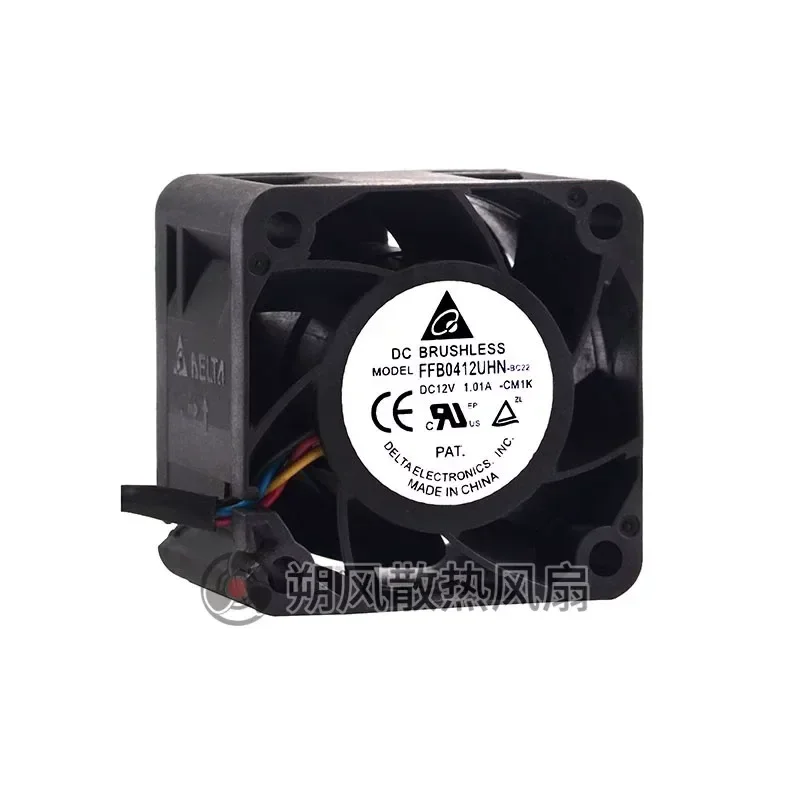 for FFB0412UHN-BC22 4028 12V 1.01A 4CM PWM Temperature Control Speed Regulation Violent Cooling Fan