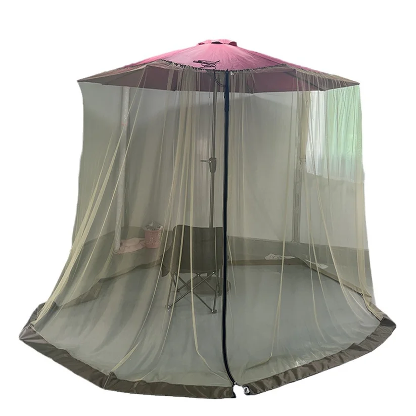 Roman Umbrella Fence Mosquito Net Water Pipe Mosquito Net Outdoor Sunshade Umbrella Anti Mosquito Net