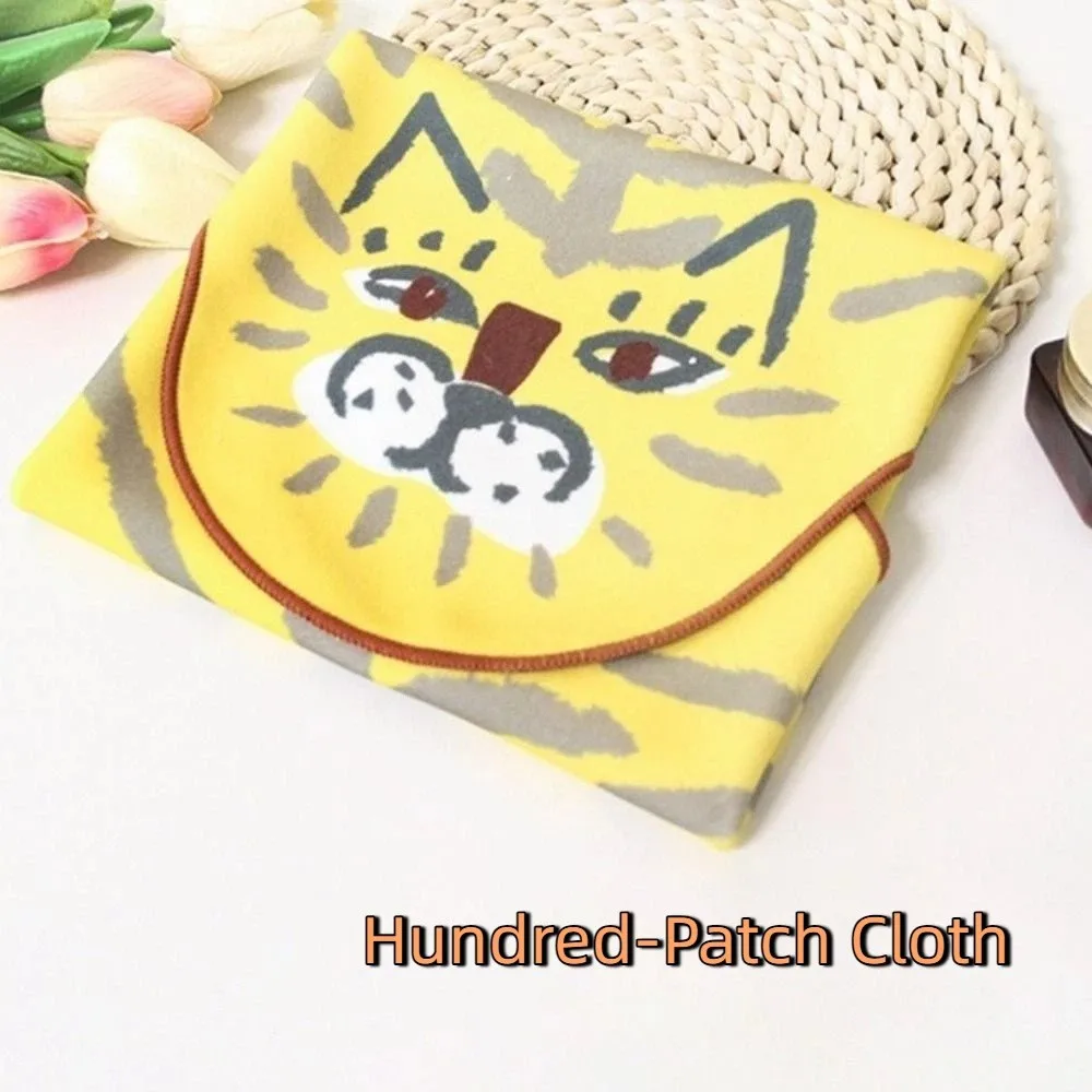 

Cartoon Animals Hundred-Patch Cloth Soft Anti-Scratch Cosmetic Wrap Self-Adhesive Polyester Folding Protective Wrap