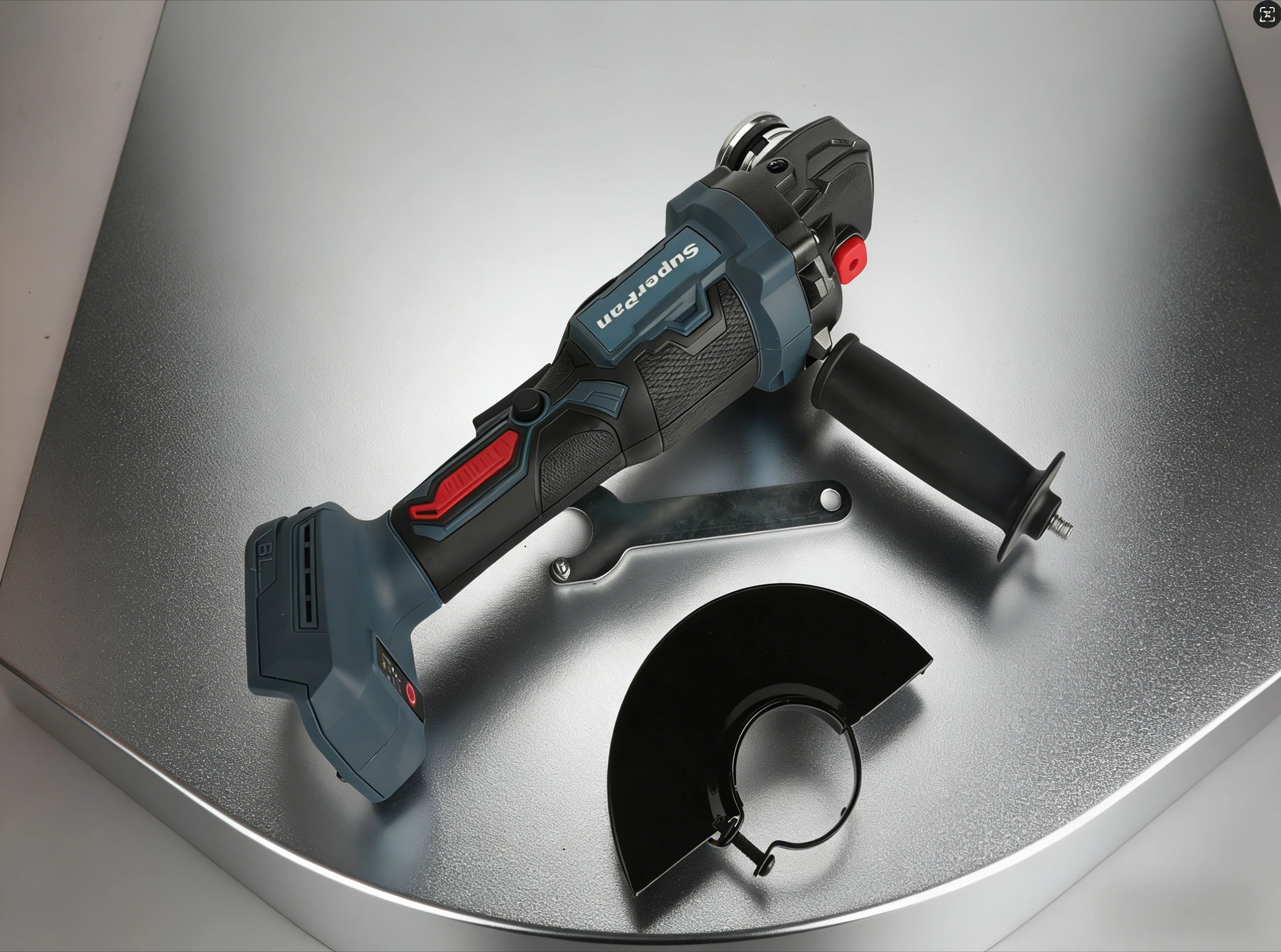 

Brushless angle grinder, lightweight electric tool for maintenance and decoration for Makita battery pins, not including battery