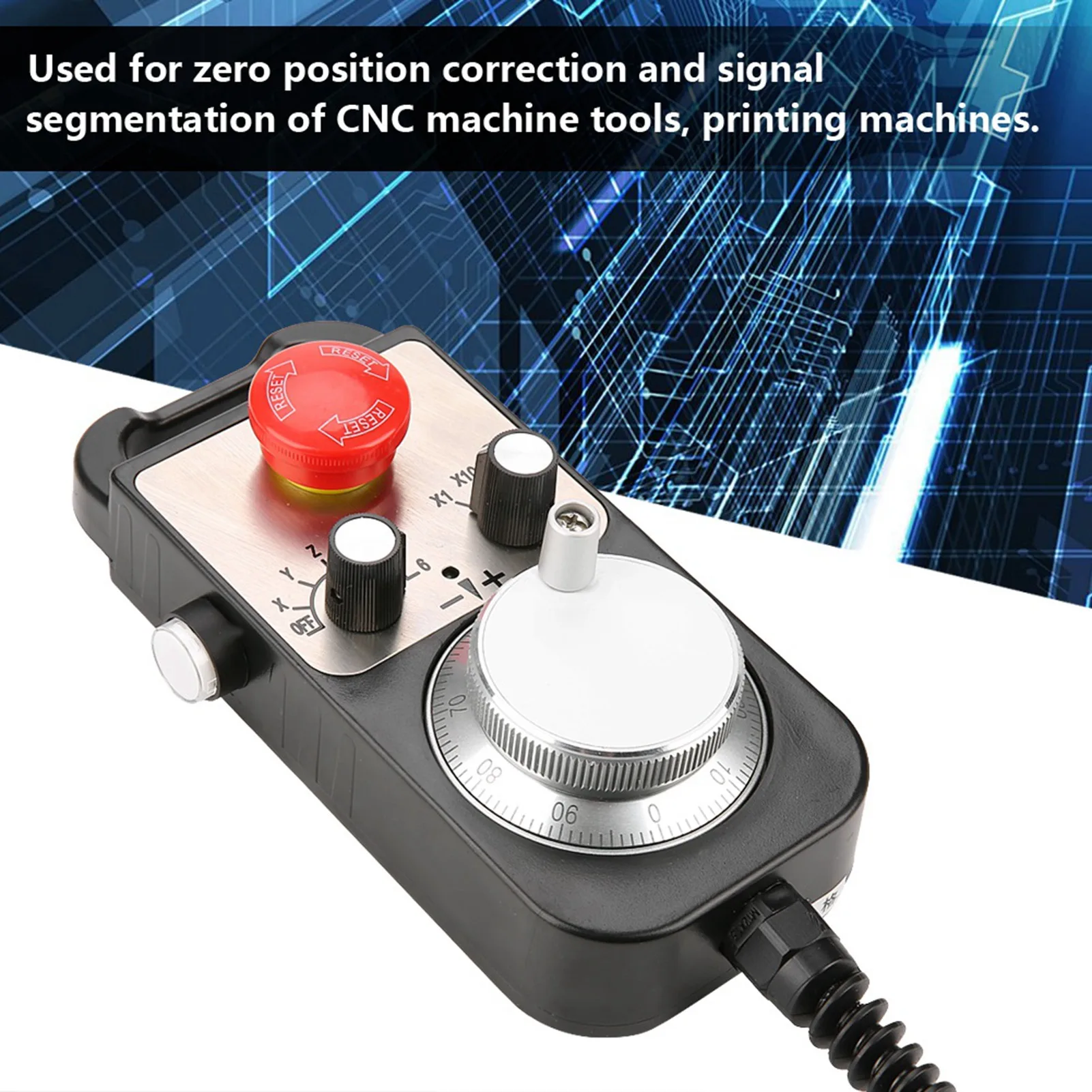 

5V Electronic Handwheel Manual Pulse Generator CNC Handy Pulser CNC Controller CNC Handwheel Electronic Handwheel
