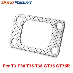 1PCS For T3 T34 T35 T38 GT35 GT35R Aluminum Turbo Charger Inlet Manifold Flange Down Pipe Gasket LZ4951