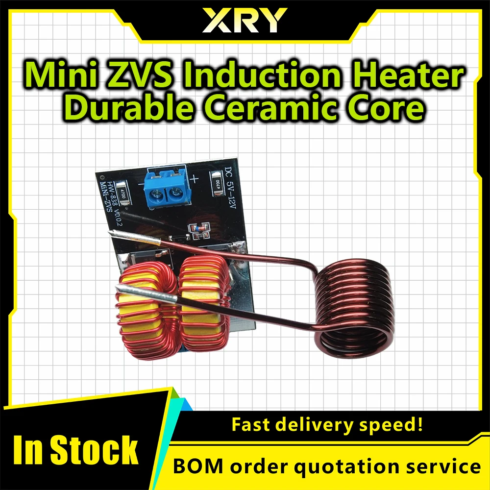 XRY High Frequency Induction Heating Machine High Frequency Quenching Medium Frequency Furnace Tap Less ZVS Induction Heating