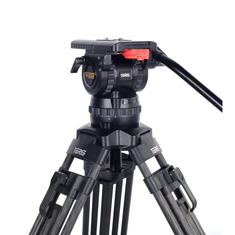 Strong stability Hydraulic head Video Tripod  support