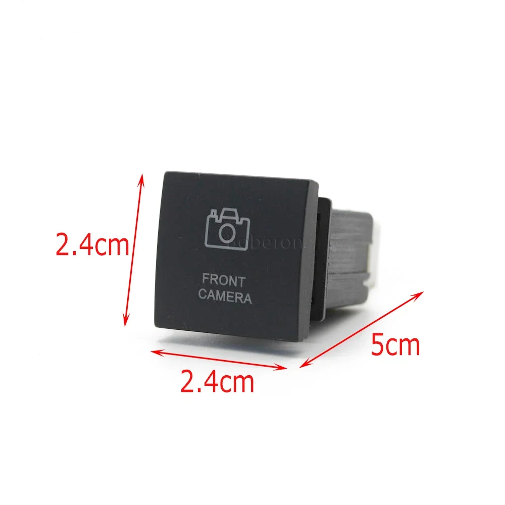 Car Camera View Front Camera Switch Push Button with Wire for VW Golf 6 Golf V Jetta Caddy Scirocco 2006-2012