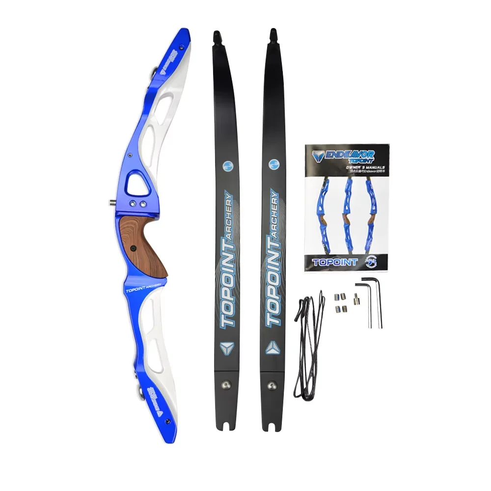 Topoint R10 Recurve Bow Riser Handle 25inch ILF Interface Right/Left Hand Optional for Outdoor Archery Hunting