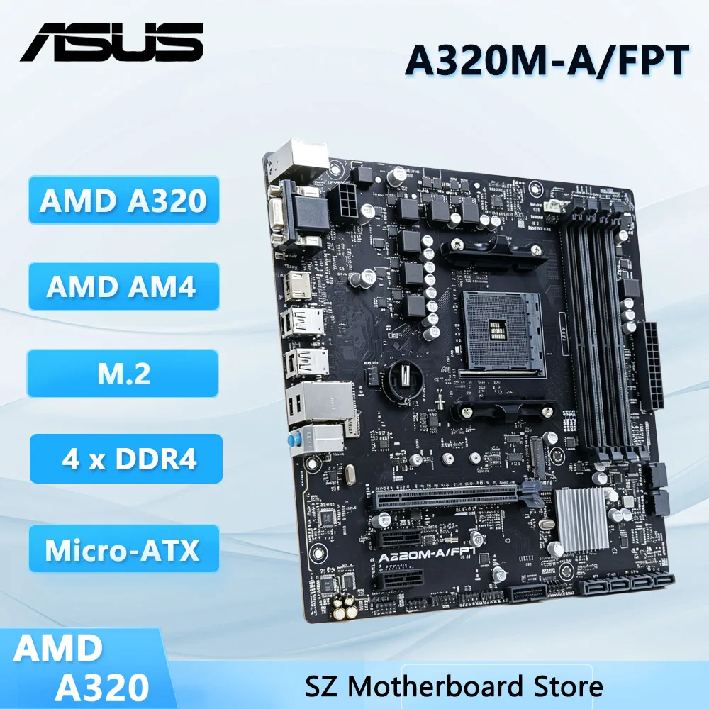 Amd Cpu Ryzen 9 - ASUS PRIME A320M-A/FPT 메인보드 AMD A320