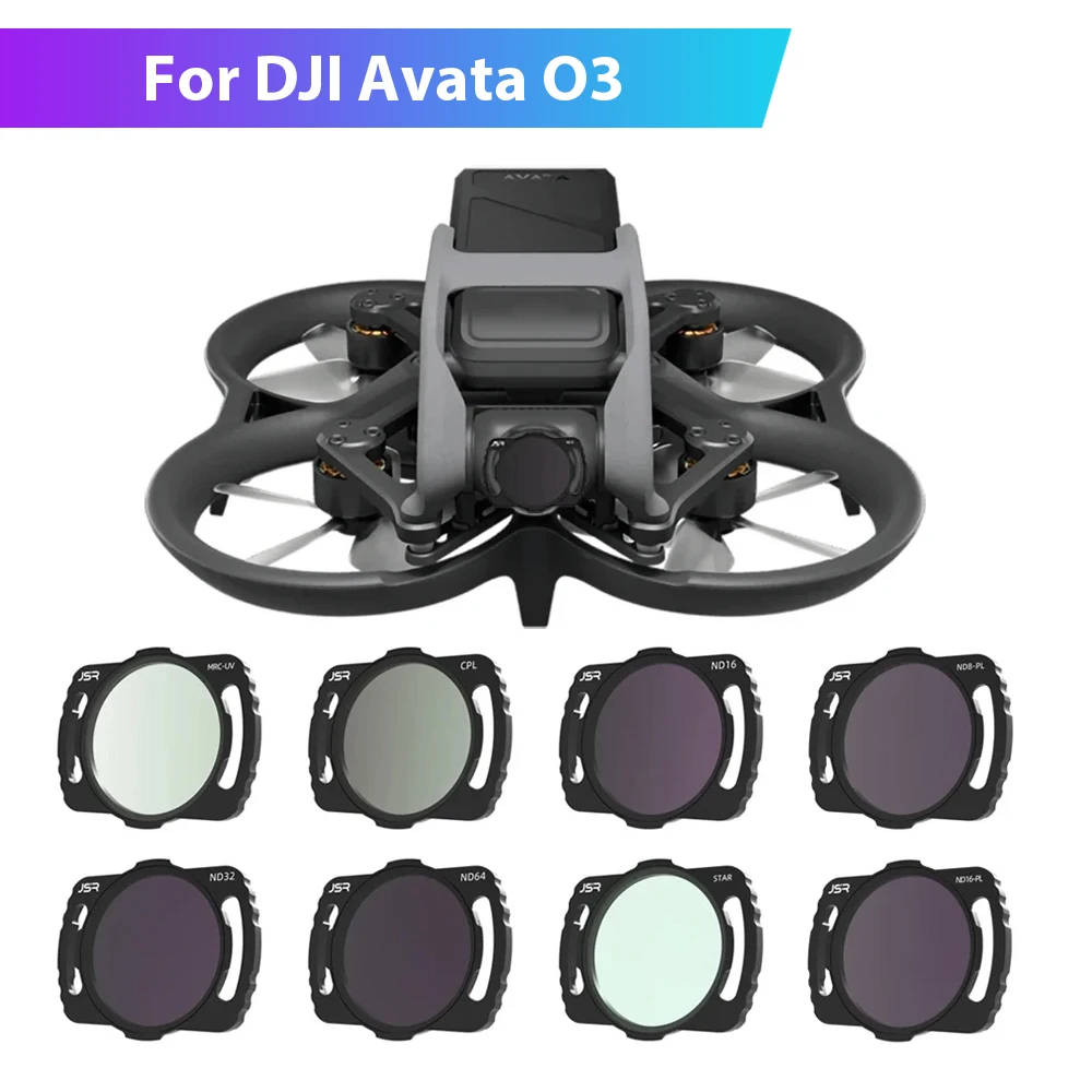 For DJI Avata O3 Sky End Adjustable Gimbal Filter ND-CPL Filter Kit UV CPL ND 8/16/32/64 Polariser Filter Kit Drone Accessories