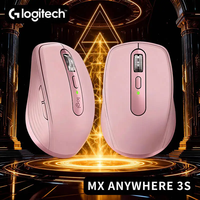 

Компактная мышь Logitech MX Anywhere 3S, эргономичный дизайн, перезаряжаемая, с быстрым прокруткой для портативных ПК Mac