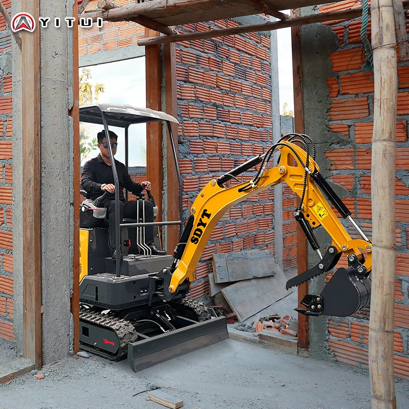 Kubota Engine Customized 1.2 Ton Mini Excavator Epaeuro 5 Small Excavator Factory Transaction Fast Delivery