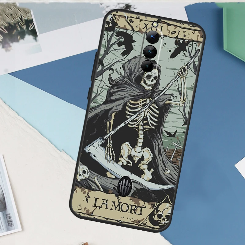 Horror Skull Gothic Case For ZTE Nubia Red Magic 8 9 8S 9S 10S Pro Plus 10 Air 6 7 7S RedMagic 11 Pro Plus Cover - view 3