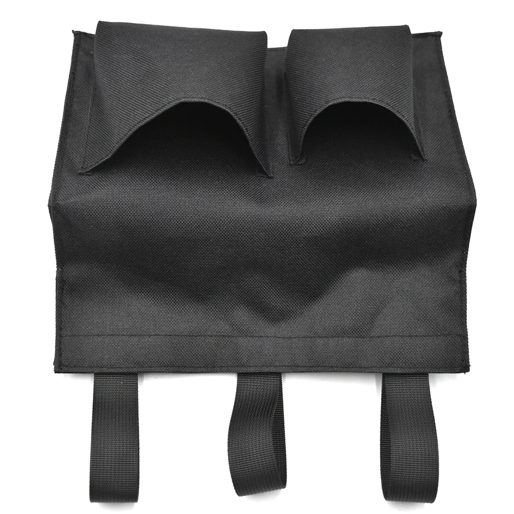 

Baseball Umpire Ball Bag with 2 Pockets Black Umpire Ball Bag Large Capacity Baseball Referee Ball Bag Baseball Accessories