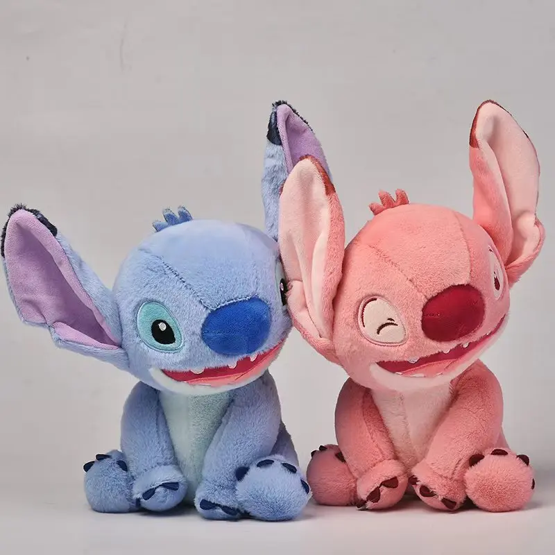 20 سنتيمتر-25 سنتيمتر أنيمي ديزني Kawaii ليلو وستيتش ألعاب من نسيج مخملي دمية لطيف الكرتون غرزة الملاك لينة محشوة دمى هدايا أعياد ميلاد للأطفال #4