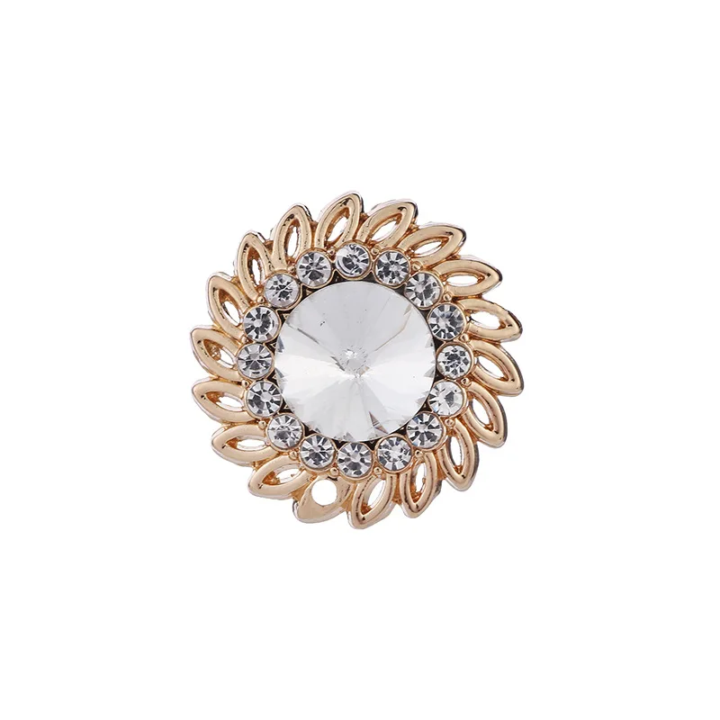 Wysokiej klasy Rhinestone kryształowa broszka szpilki moda koszula męska garnitur broszki stanik panie kołnierz Pin Luxulry biżuteria akcesoria — zdjęcie 6