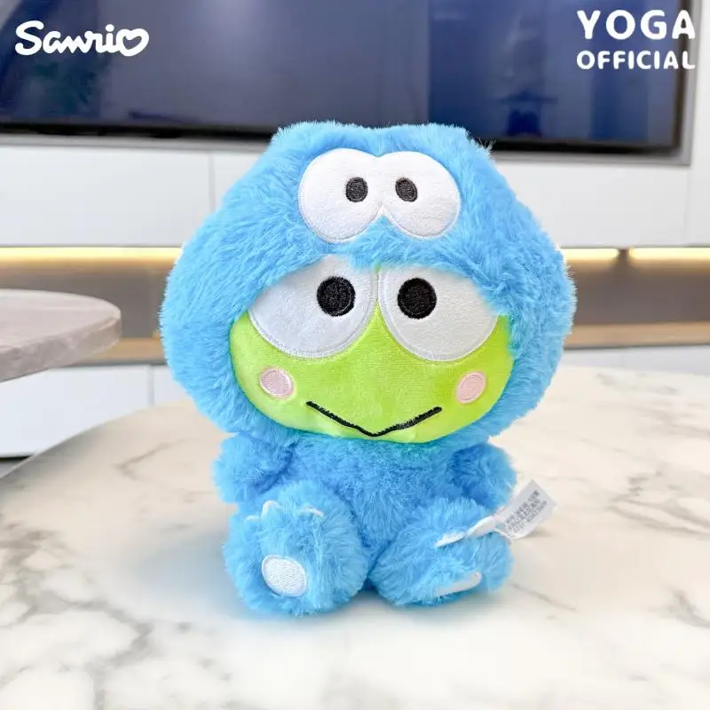 Urocze pluszaki Sanrio Hangyodon Kero Kero Keroppi, kreskówkowe lalki towarzyszące dla dzieci, dekoracje, przyjaciele, kreatywne prezenty urodzinowe