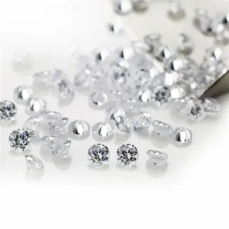 

L-Moissanite Loose Stone Wholesale Round Cut Lab Grown Diamond D Color Vvs1 Pass Diamond Tester For Jewelry Making Materials