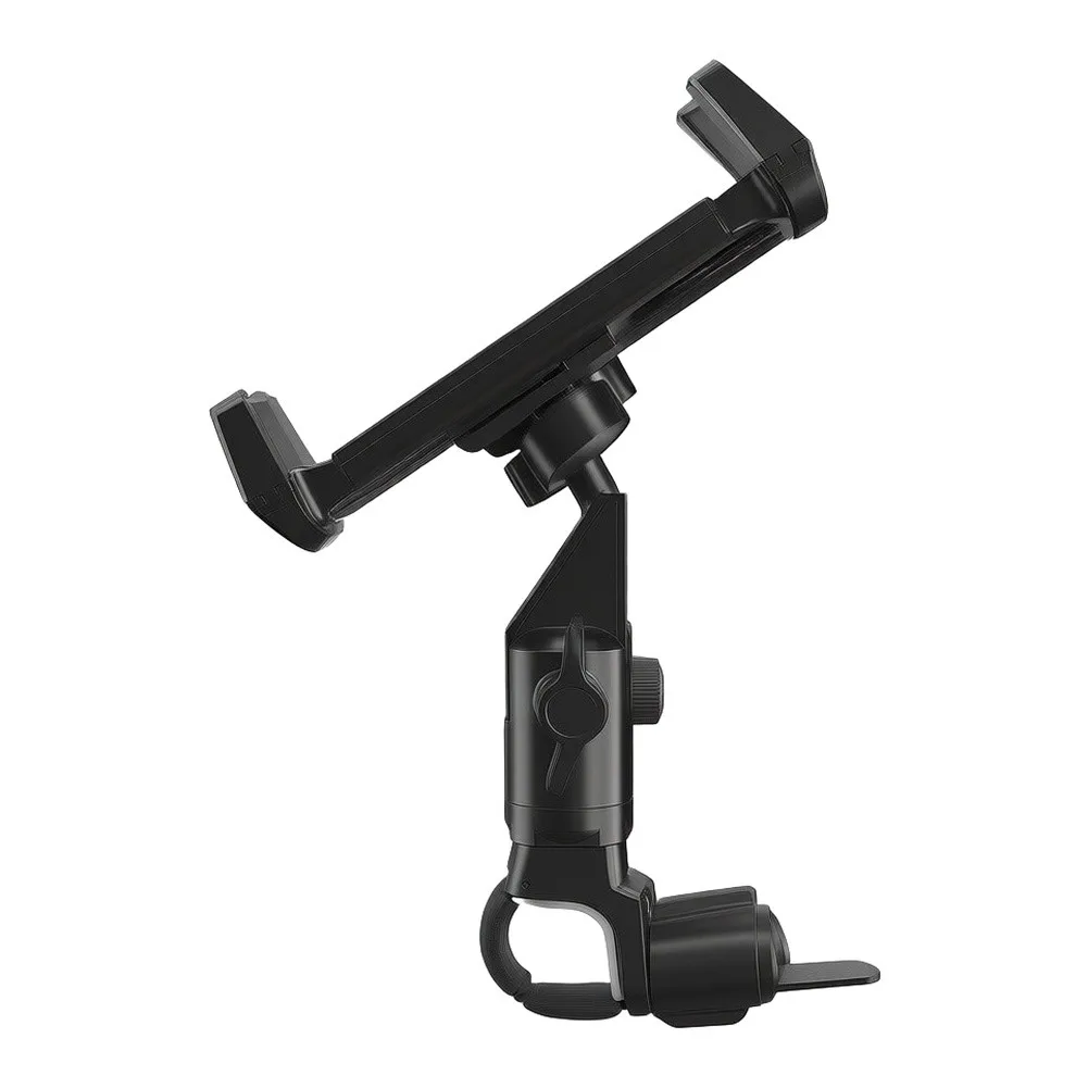 Adjustable Tablet Holder For Mic Stand 360° Rotating Arm For Ultimate Microphone Exercise Handlebar Rotatable Clamp