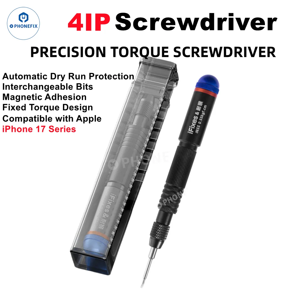 

IFixes /MaAnt 4IP Strong Magnet Screwdriver with Non-Slip Handle Alloy Bit for IPhone 17/Air/17 Pro Max Bottom Screws Removal