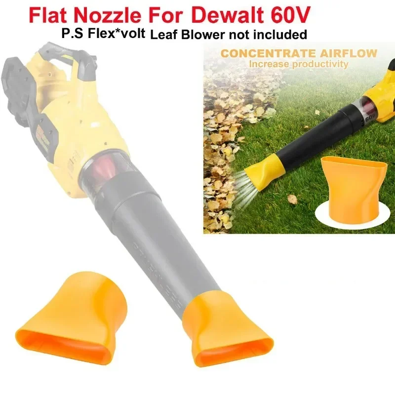 para Dewalt 60v Flexvolt Folha Ventilador Dcbl772 Ponta Plana Bocal Somente Bocal