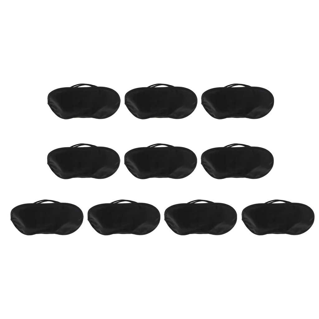 

10x Sleep Eye Mask Blindfolds Night Sleeping Deep Rest Games Masks Cover
