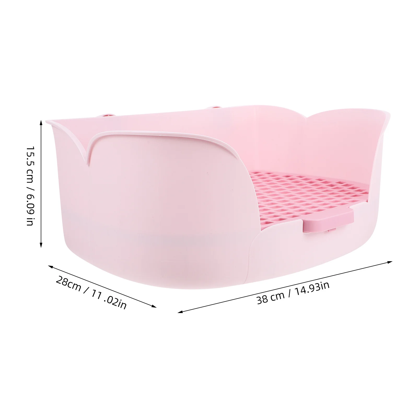 Cat Litter Box Large Rabbit Potty Trainer Guinea Pig Toilet Hamster Rat Ferret Bunny Cage Pet Pan Small Animal Litter