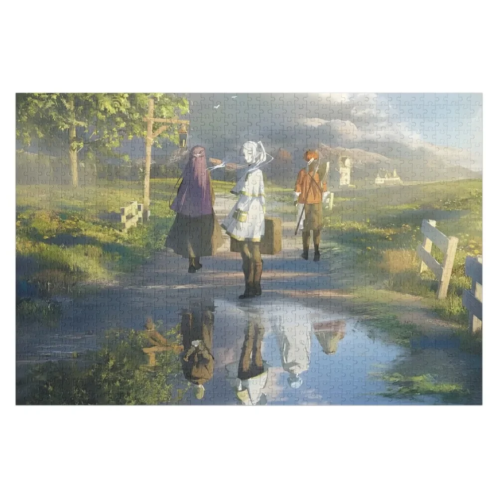 Sousou no Frieren Jigsaw Puzzle Custom Gift Christmas Toys Puzzle