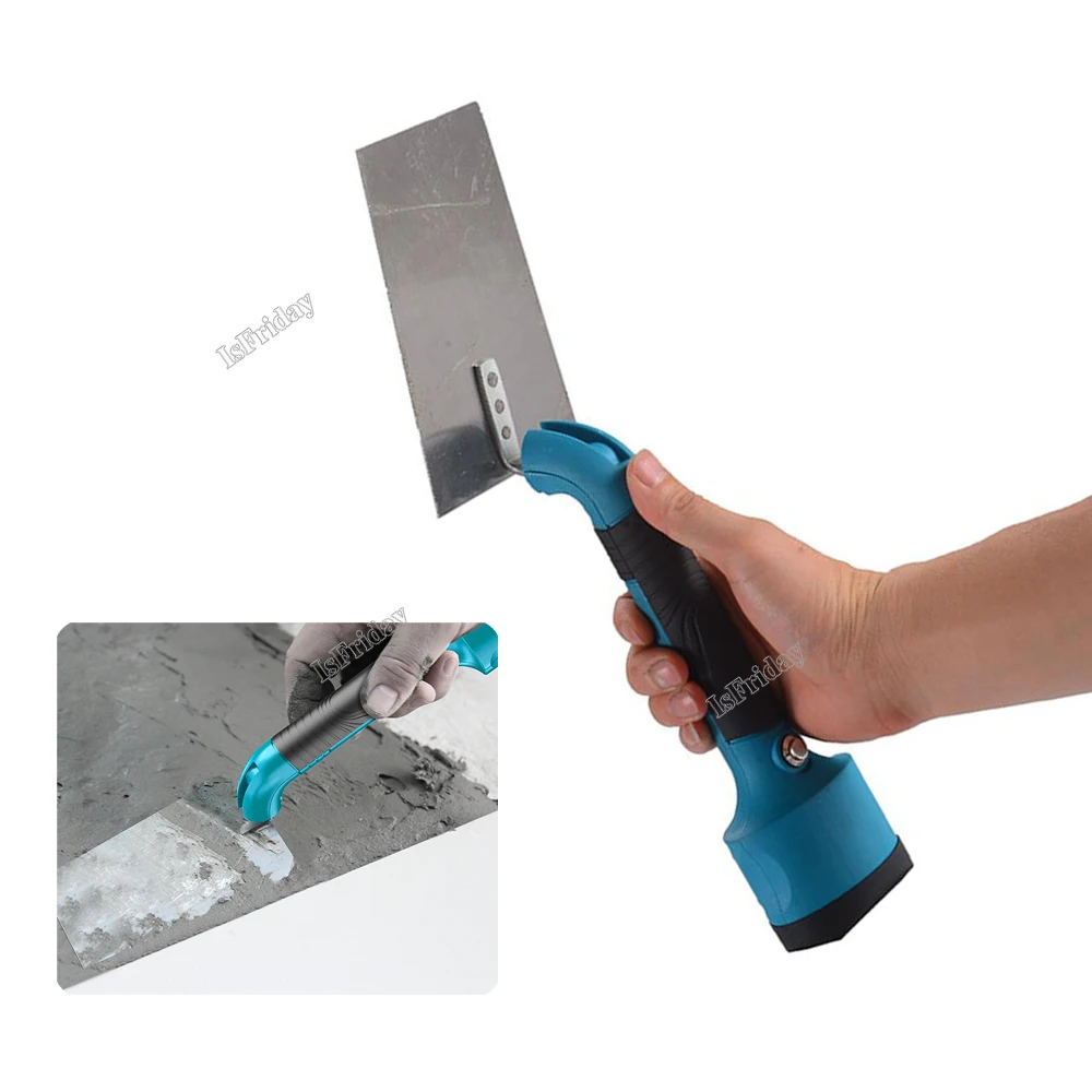 

Electric Tile Tiling Machine Wall Tile Vibration Leveling Tiler Floor Ceramic Vibrator Trowel Rechargeable with 2 Batteries