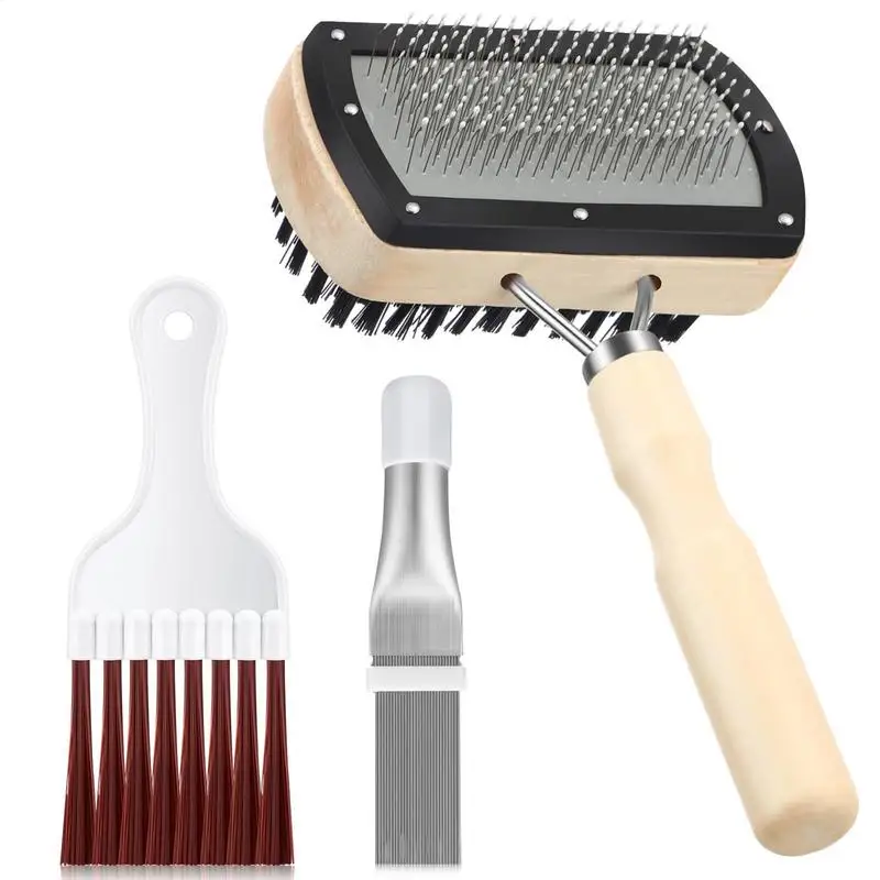 

AC Fin Comb Straightener AC Coil Cleaner 3 Pieces Coil Cleaning Brush Air Conditioner Cleaning Kit Refrigerator Coil Cleaning