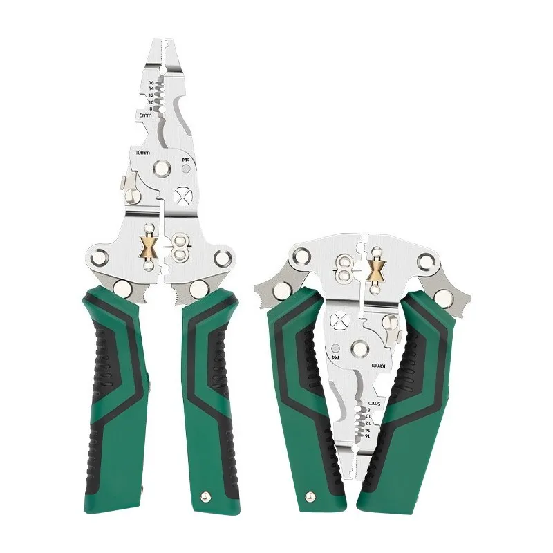 Multifunctional Digital Display Wire Stripper Electrician Pliers with Voltage Tester