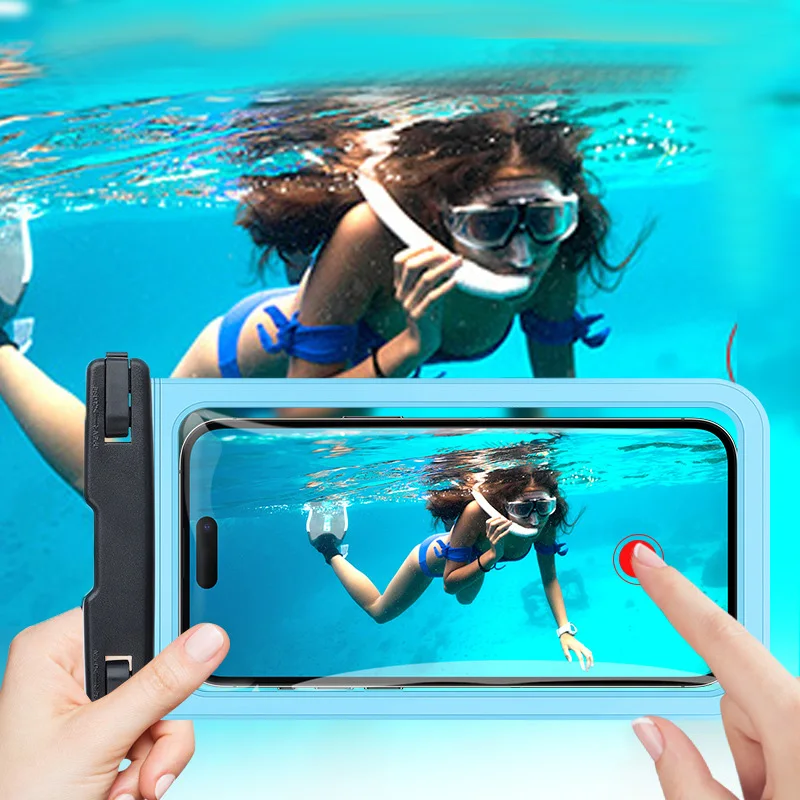 수영용 방수폰 파우치 - 수영장 및 해변 활동용 플로팅 드라이백