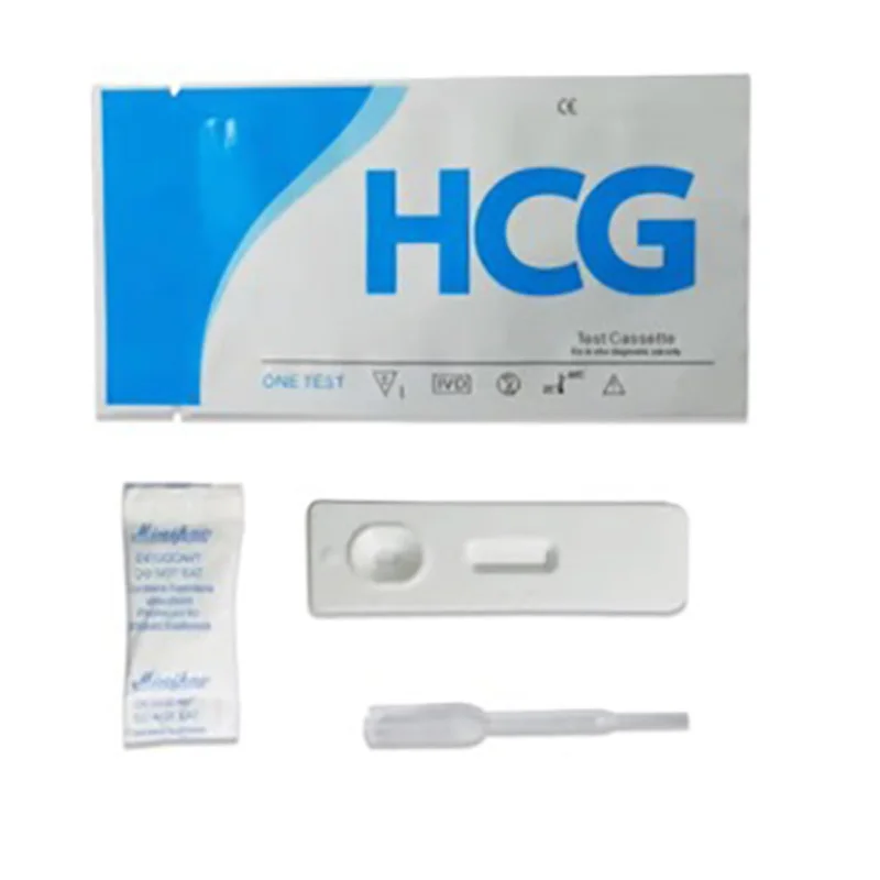 5pcs HCG Tester with Cup One-Step Over 99% Accuracy Test Card Rapid Response Early Fertility Tests Predictor Pregnancy Tests