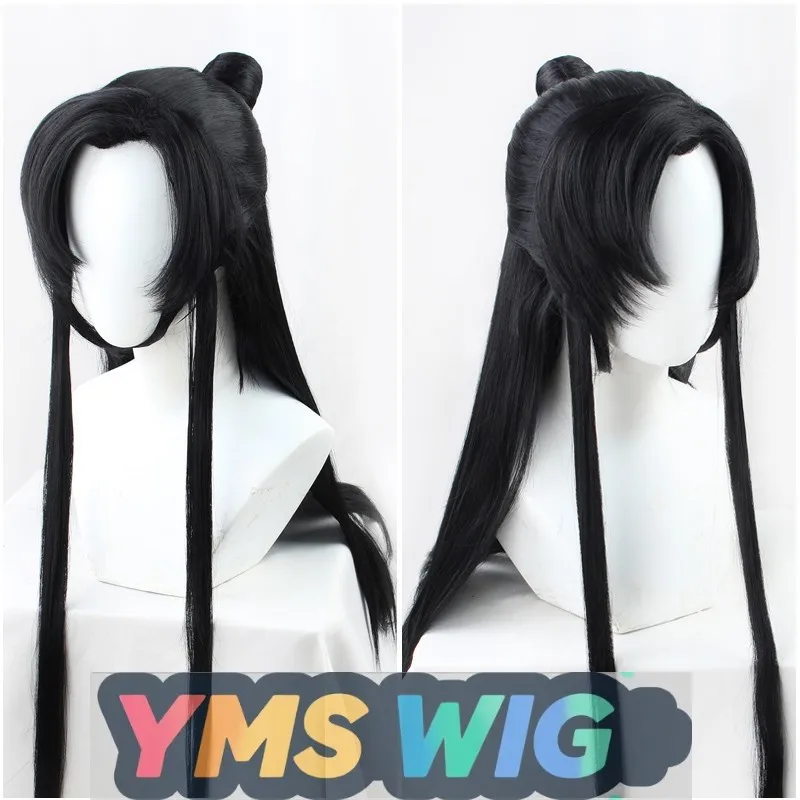 【MES WIG】 Perruque de cosplay de style ancien Costume ancien Perruque de fan masculin de style ancien