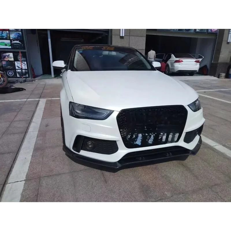 

A4L Front Bumper with Grille Classic Auto Body Kit Lower Spoiler for Vehicle Enhancement