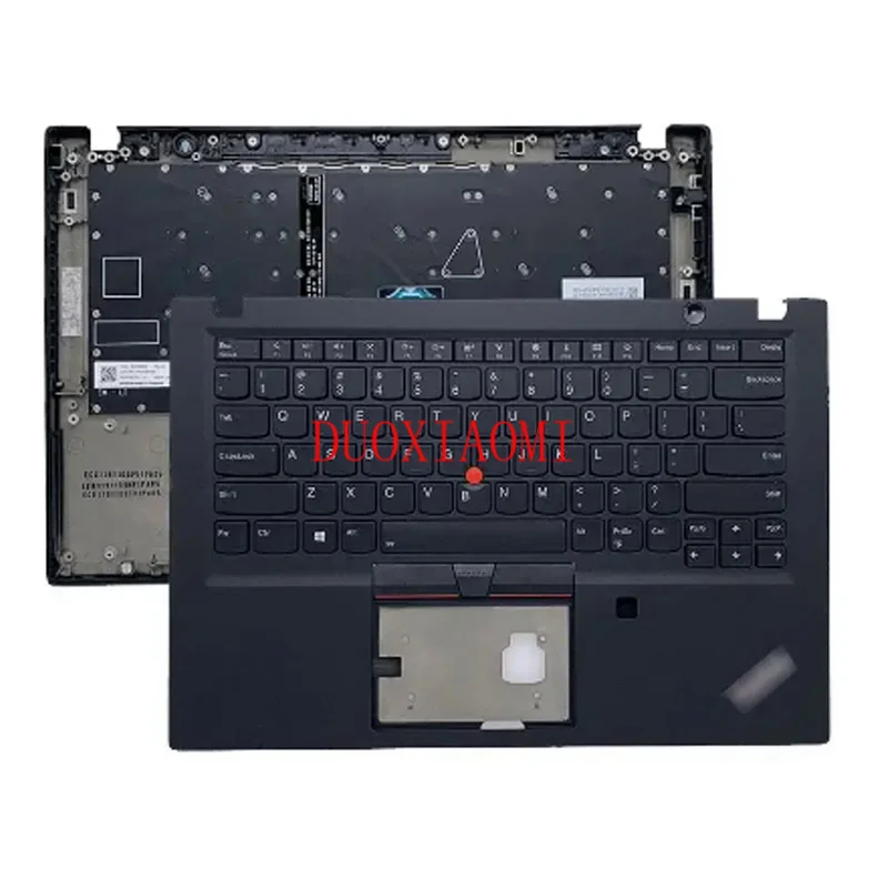 

New Original US English Backlit Keyboard With Palmrest Upper Case Shell C Cover for Thinkpad T490S T495S Laptop 02HM280 02HM316