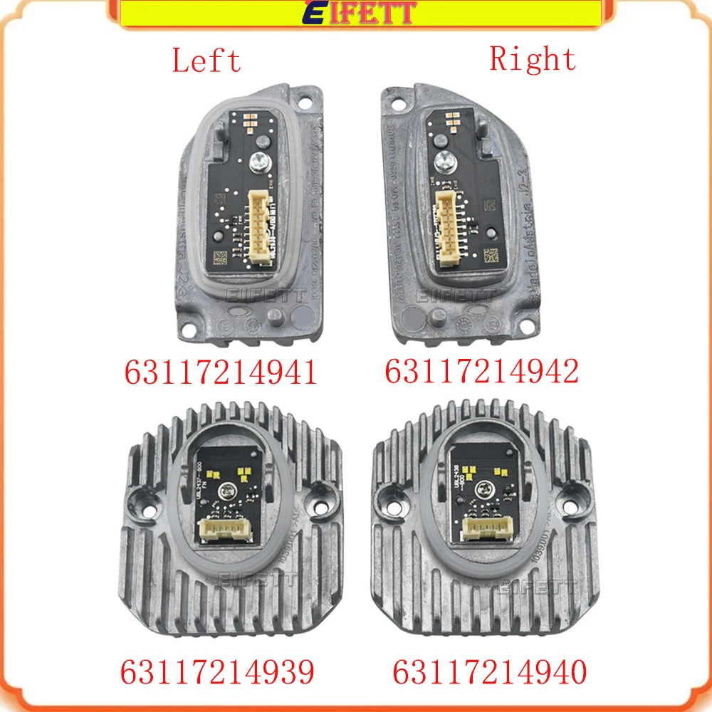 

4 PC 1 Set LED Headlight Daytime Running Lights Turn Signal Light Module For BMW 5 G30 F90 G31 7214939 7214940 7214941 7214942