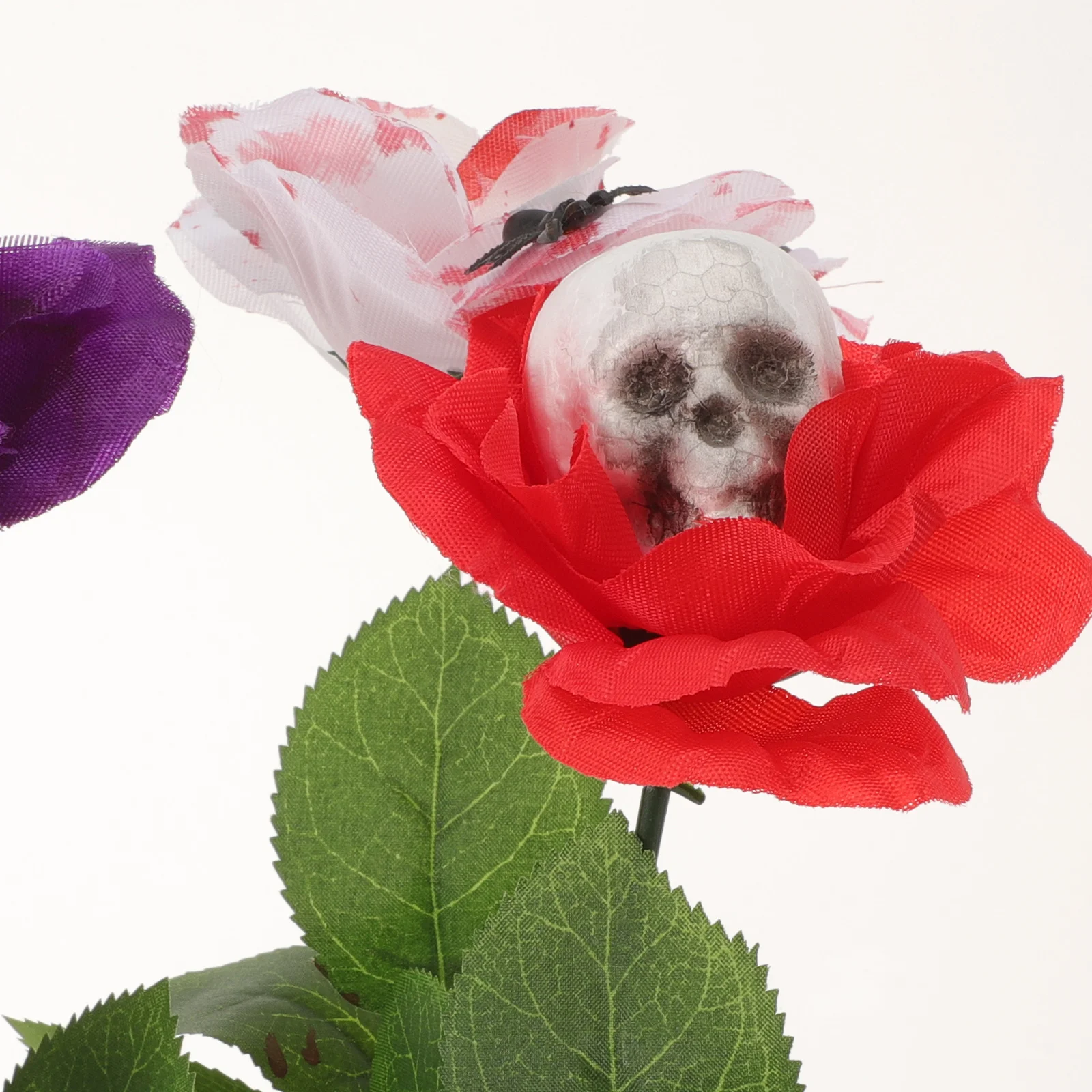 

3 Pcs Ornament Spider Fake Flowers Artificial Halloween Simulation for Decoration