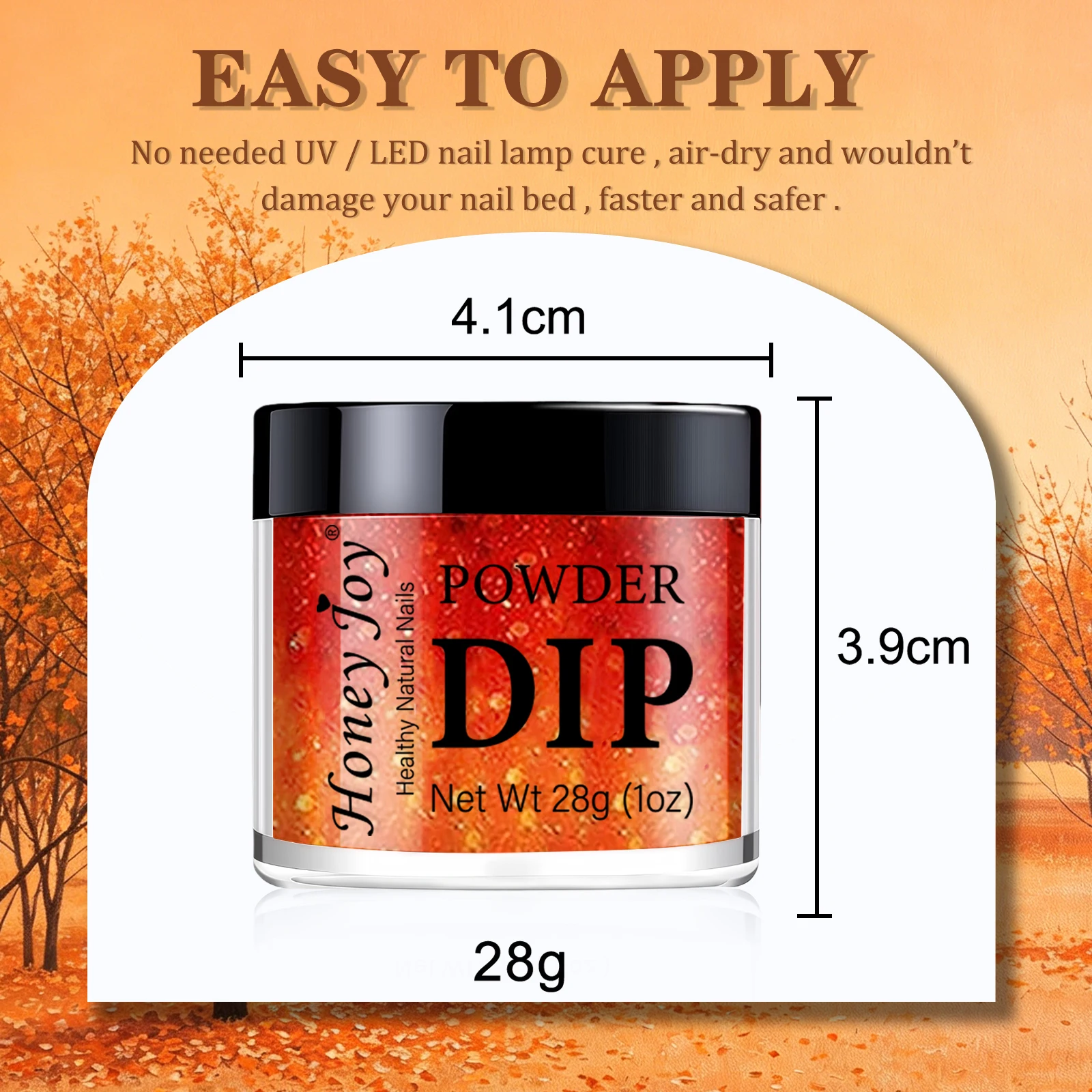 28g/Topf Acryl Tauchpulver Temperatur Farbwechsel Glanz Glitter Dip Powder System als Nagellack-Effekt Nail Art Salon DIY – Detail 11