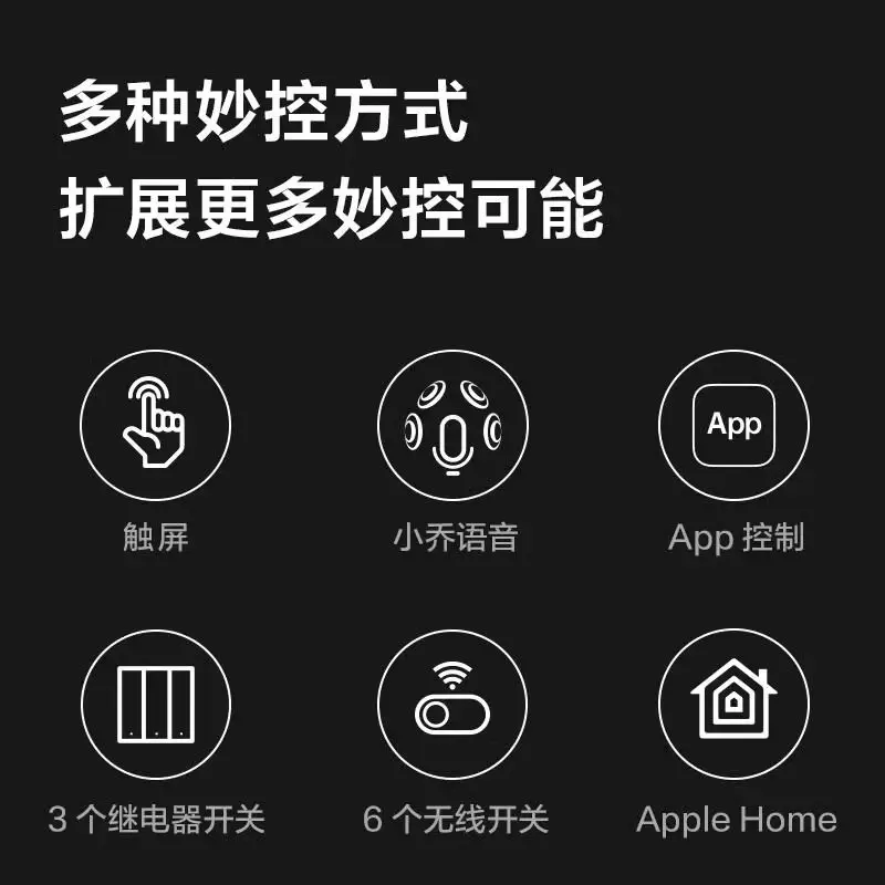 Pantalla de control: S1 Plus, panel de control de interruptor inteligente para toda la casa, pantalla de control central HomeKit