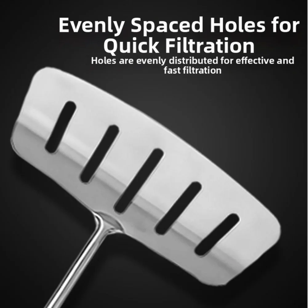 Stainless Steel Fish Spatula with Comfortable Wooden Handle Designed for High Temperature Cooking Environments
