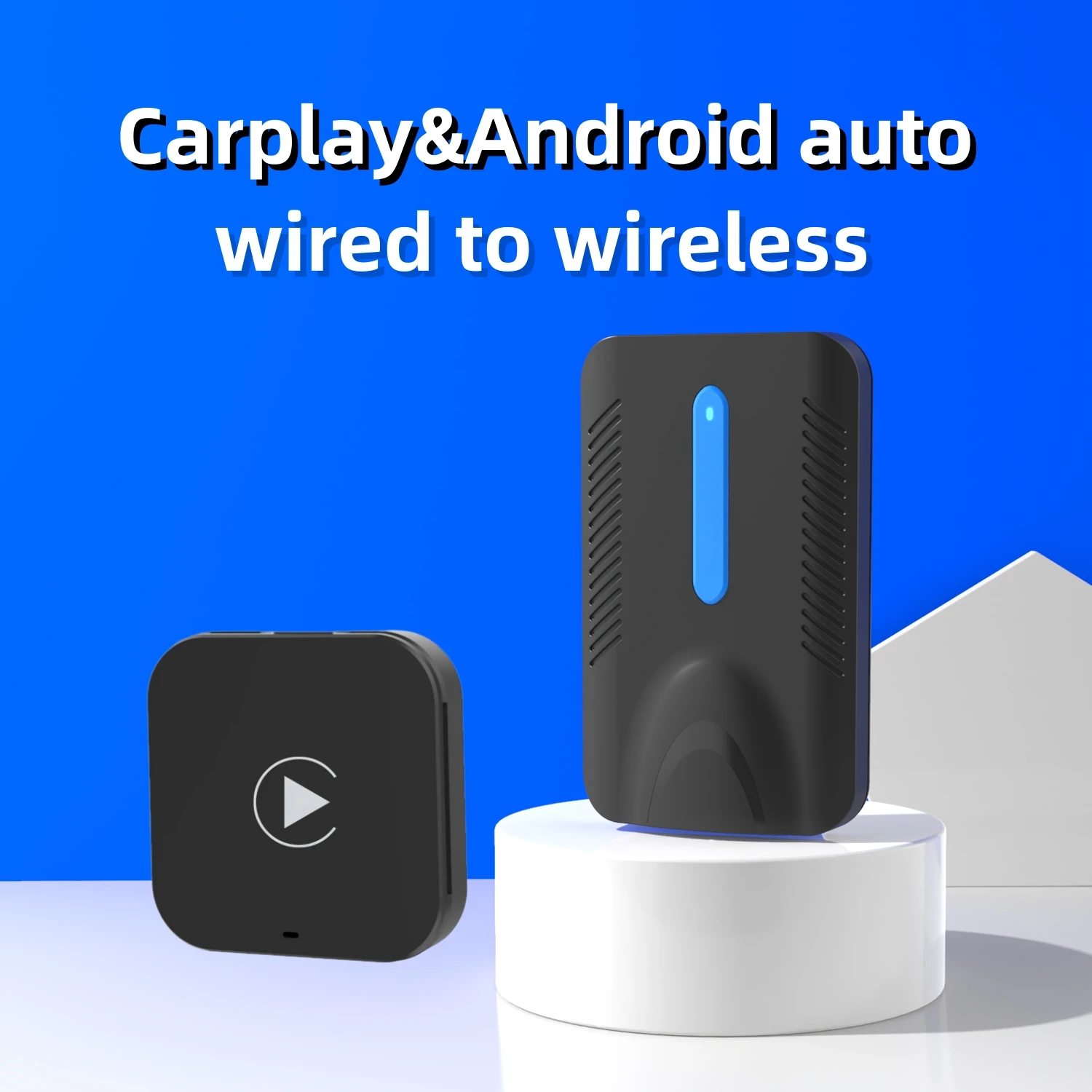 

Wireless Carplay Adapter Android Auto OEM Carplay Wired To Wireless Fast Connect Mini AI Box USB Plug and Play Dongle Car Parts