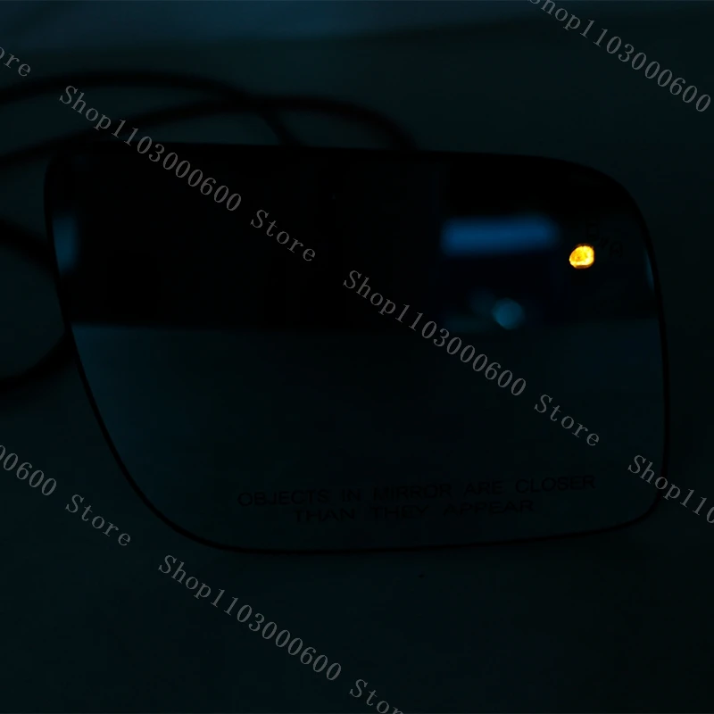 LHD Heated Blind Spot Exterior Rearview Side Mirror Glass Lens For Ford Explorer 2011-2015 2016 2017 2018 2019 US Version